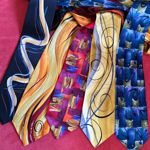 J. Garcia Men’s Ties in Fabulous Prints